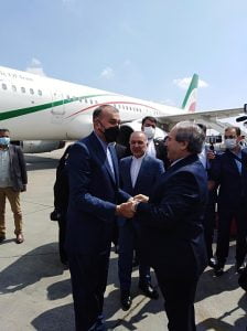 وزير الخارجية الإيراني يصل إلى دمشق