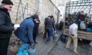 أسطوانة الغاز المنزلي بـ 165 ألف ليرة في دمشق