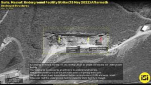 ‏العدوان "الإسرائيلي" استهدف نقطة تابعة للبحوث العلمية السورية جنوب مصياف