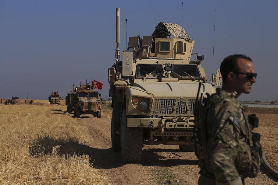 قوات أمريكية تدخل مدينة أعزاز السورية الخاضعة لسيطرة الأتراك