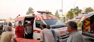 استشهاد ٣ مدنيين وإصابة ٢١ في اعتداء إرهابي على حافلة تقل مدنيين في دير الزور