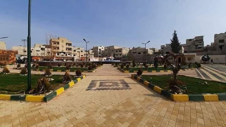 إعادة افتتاح المجمع الترفيهي الذي طاله القصـ.ـف الإسـ.ـرائيلي على ريف دمشق