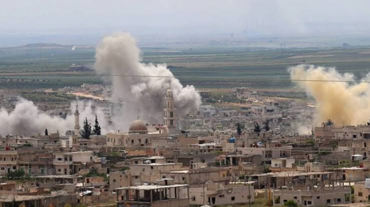 ضحـ.ـايا غالبيتهم مدنيون جراء قصـ.ـف صاروخي على مدينة الباب شمال شرق حلب