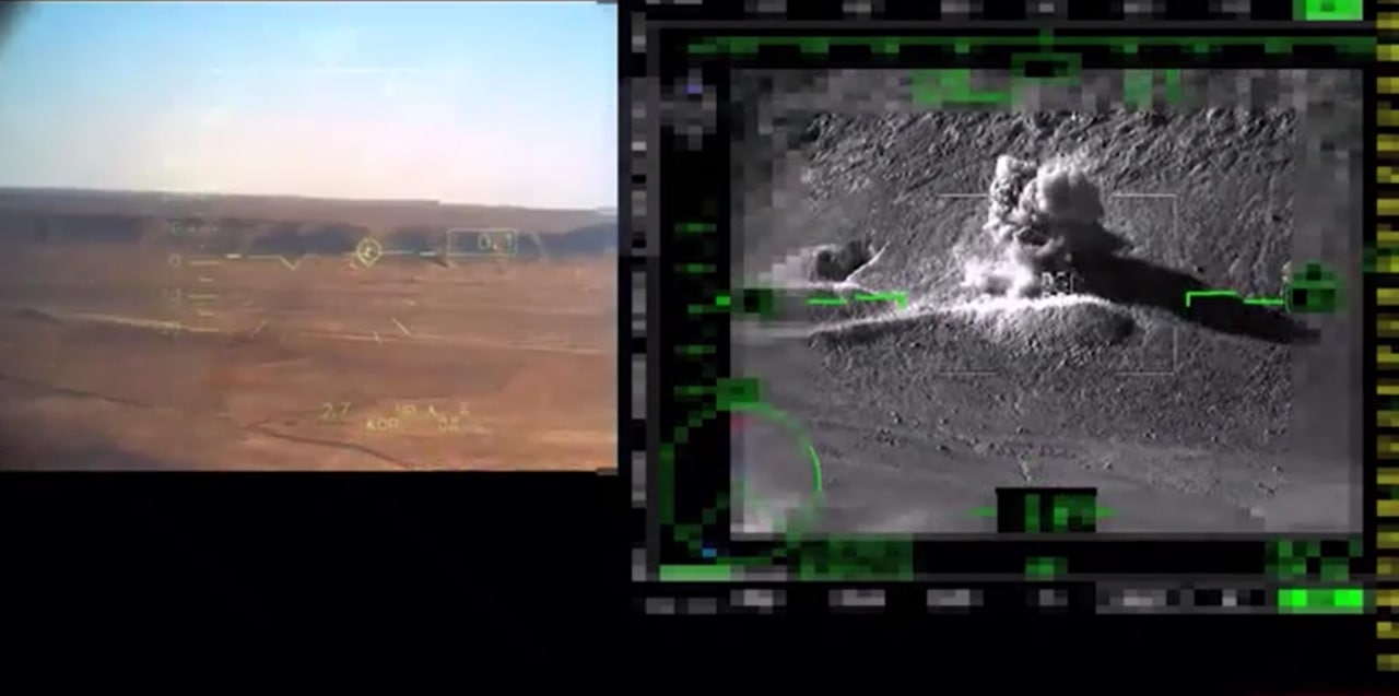 الدفاع الروسية تنشر فيديو لقصف مقاتلاتها مسلحين دربتهم القوات الخاصة الأمريكية في سوريا