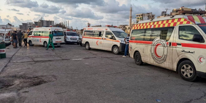 بعد حادثة "مركب الموت".. الهلال الأحمر ينقل جثامين 11 غريقا من طرطوس إلى ذويهم في إدلب