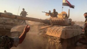 الجيش السوري يستهدف تحركات لـ "النـ.صرة" غرباً.. وإسقاط مسـ.يّرة تركية مذخّرة بريف حلب الشمالي