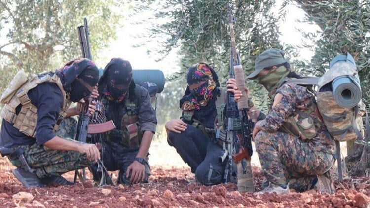 قوات تحرير عفرين في ريف حلب الشمالي 