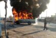 مطالبات بالانشقاق عن "قسد".. احتجاجات وحرق سيارات ومقار "قسد" بريف دير الزور الغربي
