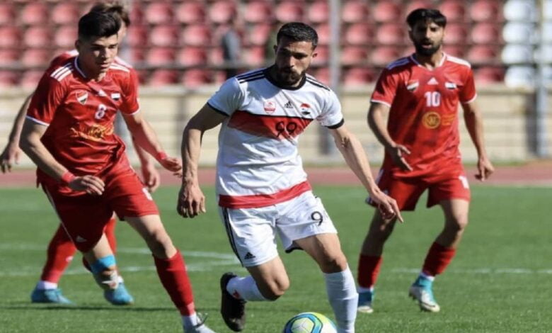 ختام ذهاب الدوري السوري الممتاز بكرة القدم