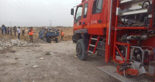 وفاة سائقي جرار وبولمان واصابة ثلاثة آخرين في حادثين منفصلين بدير الزور
