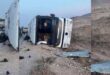 لا حوادث بين حافلات نقل الطلاب الوافدين من منبج.. وفياتٌ وإصابات جراء تدهور حافلة ركاب بريف حلب الشرقي