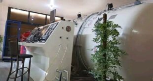 وضع أكبر غرفة ضغط للعلاج بالأكسجين في سورية بالخدمة في المركز (اليوغسلافي) باللاذقية